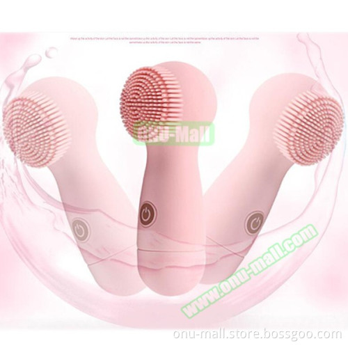 In Stock Now Waterproof Beauty Silicone Cleansing Brush
